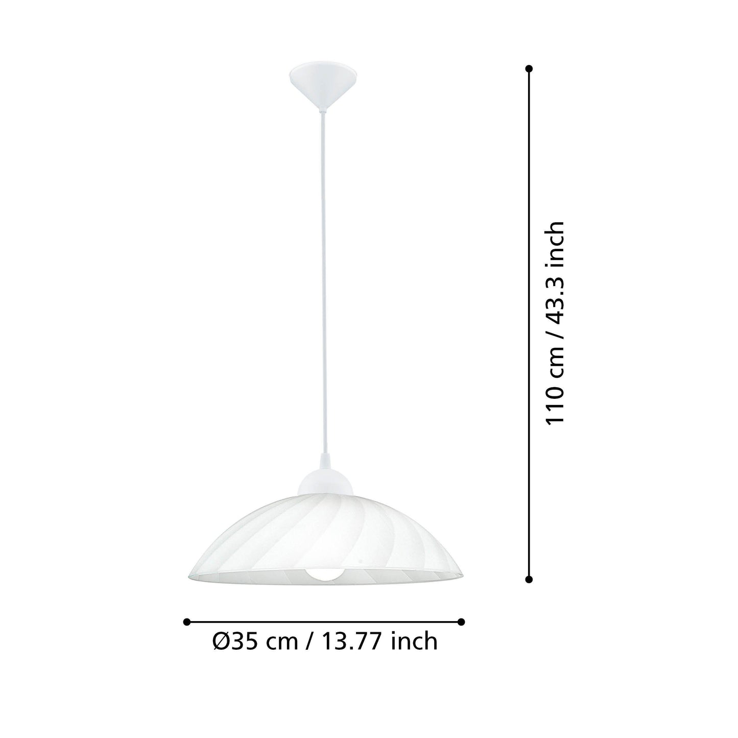 Eglo LED-Hängeleuchte Vetro !! Sonderangebot !!