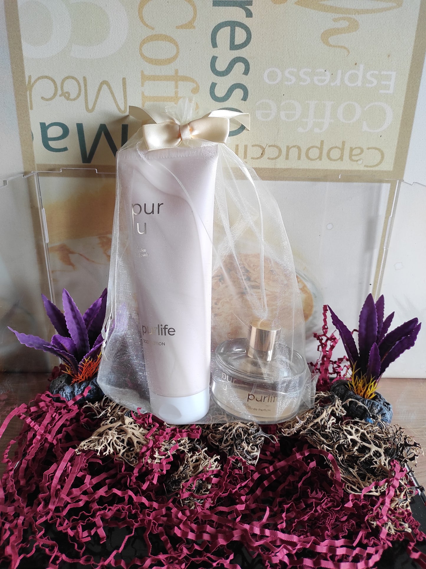 Frauke ludowig purlife Eau de Parfum 100ml & Bodylotion & ......  "Geschenkset"